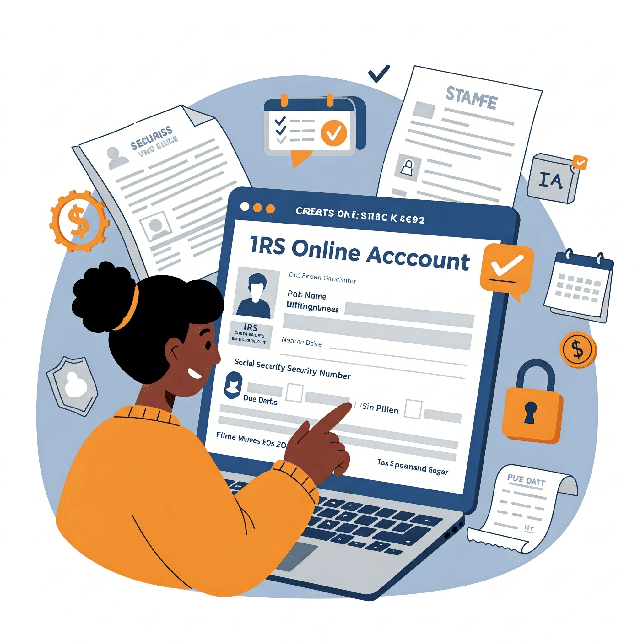 Cómo crear una cuenta con el IRS